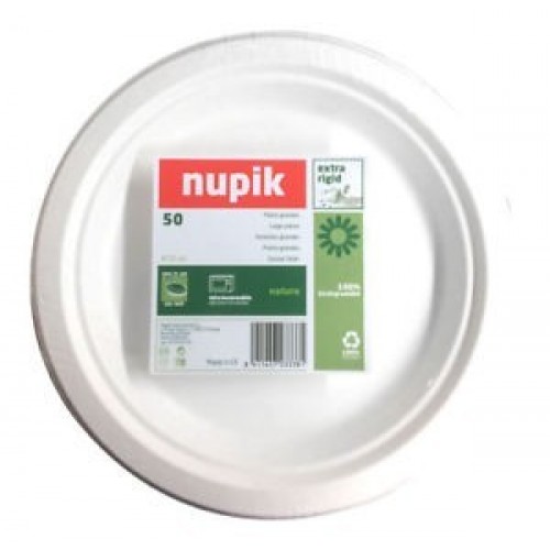 50 PLATOS NATURE BIO MICROONDAS 22CM