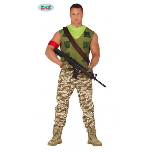 DISFRAZ T-M SOLDADO MERCENARIO