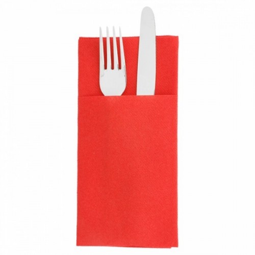 50/U SERVILLETA CANGURO ROJA 40X40CM