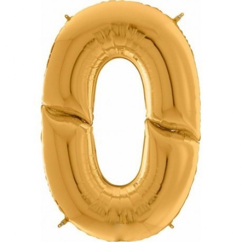   GLOBO 64" FOIL FORMA N0 ORO