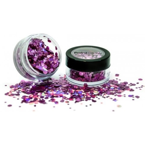BOTE LENTEJUELA PINK HOLOGRAPHIC 3G