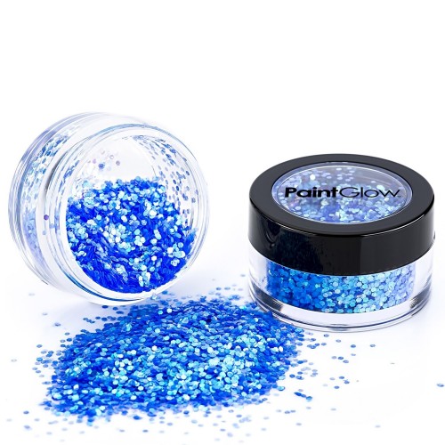 BOTE PURPURINA FINA AZUL SIRENA 3G