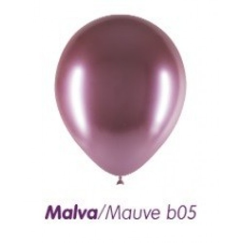   10 GLOBOS 12" 112B05 BRILL MALVA
