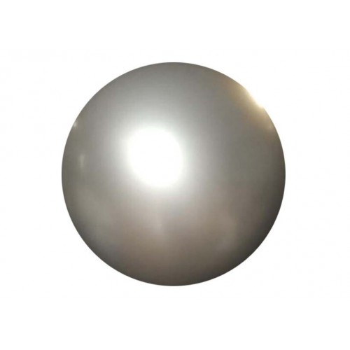 $E GLOBO 24" BURBUJA CROMO PLATA