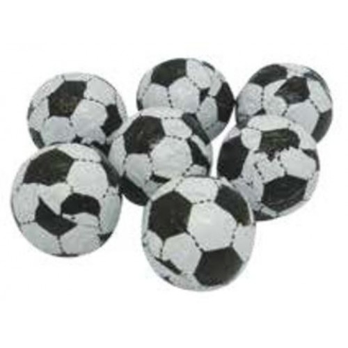 BALON FUTBOL CHOCOLATE BLANCO/NEGRO 1KG