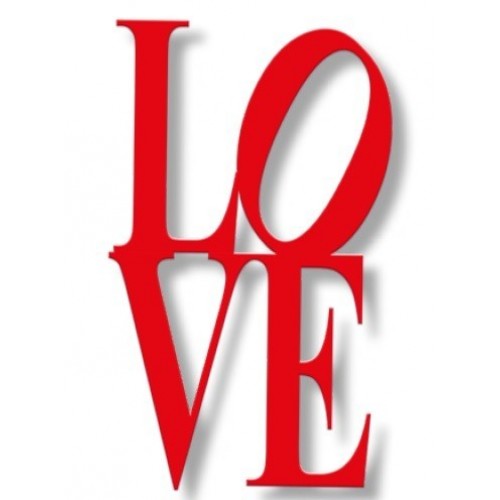 SUPER SILUETA LOVE 94CM