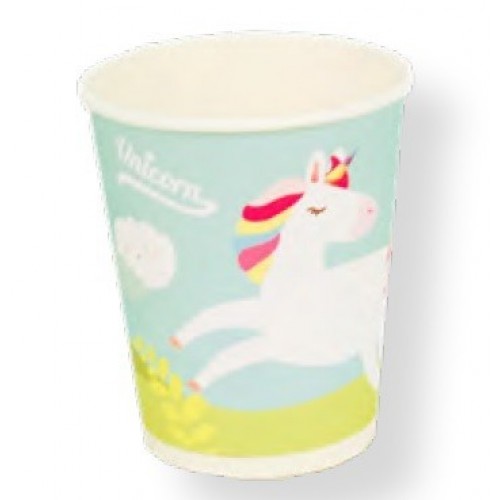   8 VASOS UNICORNIO 220ML