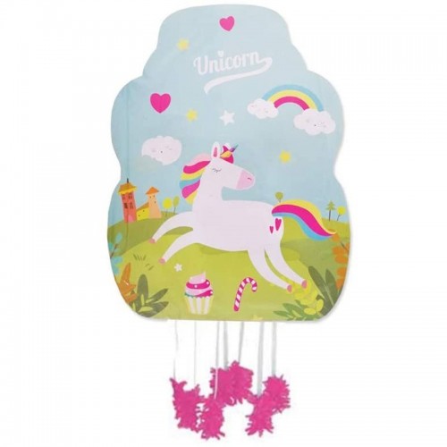   PIÑATA PERFIL UNICORNIO 33X46CM