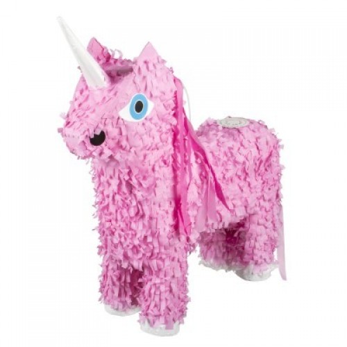   PIÑATA UNICORNO ROSA 47X389CM