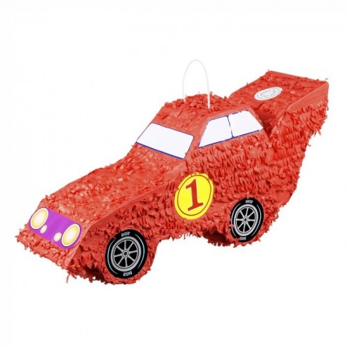 -  PIÑATA COCHE CARRERA 55X23CM