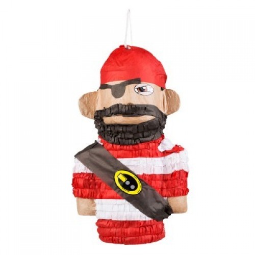   PIÑATA FORMA PIRATA 49X26CM