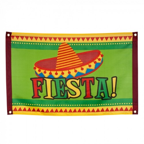 BANDERA "FIESTA" 60X90CM