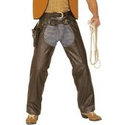 CUBRE PANTALON T-UNICA COW-BOY NEGRO