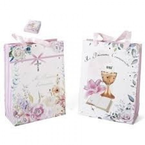 BOLSA COMUNION 24X18 CM CRUZ/BIBLIA
