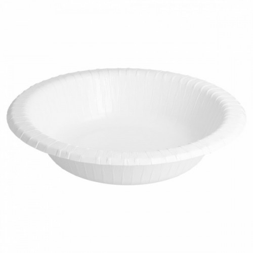 $D 20 BOLES CARTON BIO-LAC BLANCO 19CM