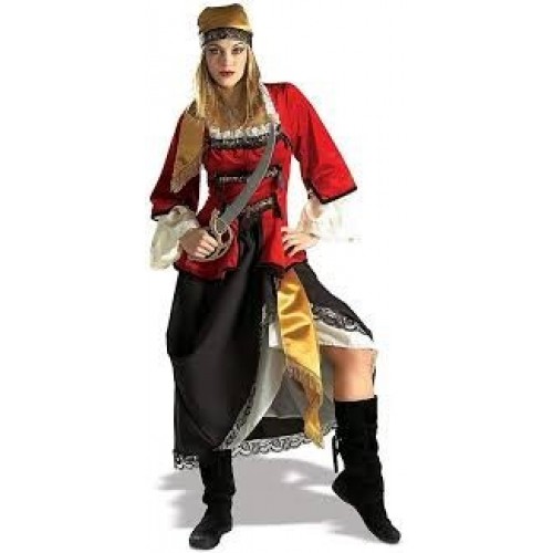  DISFRAZ T-M REINA PIRATA DELUXE