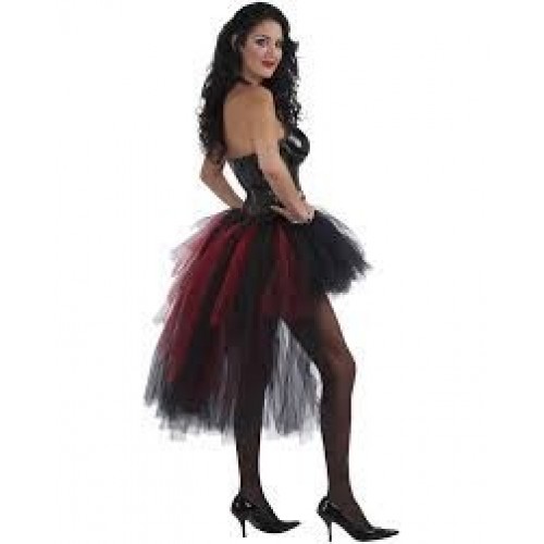  CANCAN COLA VAMPIRA ROJO/NEGRO
