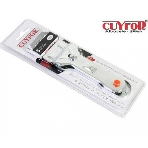 *C/RASCADOR VITRO CON CUCHILLA MULTIUSO