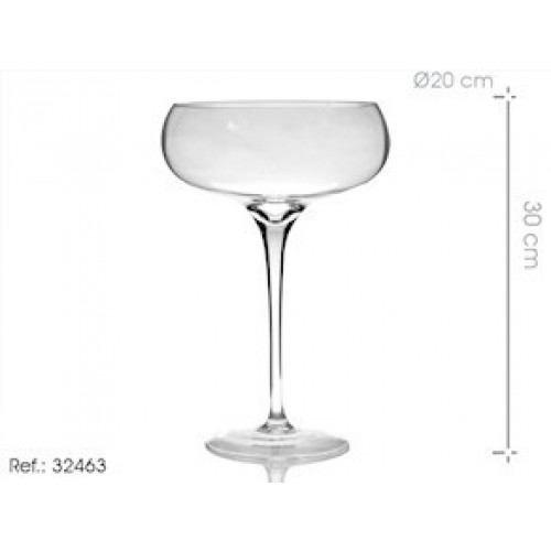 COPA CRISTAL CANA 20X30CM