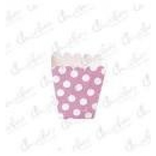 $D   12 CAJITAS POP BAJA ROSA TOPOS