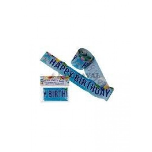 CINTA DECORATIVA HAPPY BIRTHDAY 10MT