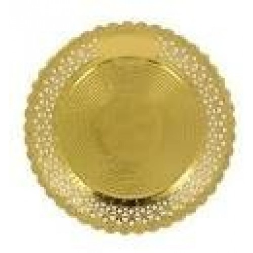   PAQ.1/U PLATO BLONDA ORO 28CM