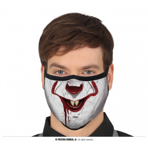MASCARILLA ADULTO PAYASO GLOBO