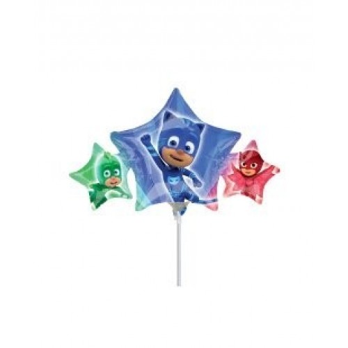   GLOBO 14" PALO FOIL PJMASKS