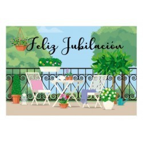 TARJETA FELIZ JUBILACION  