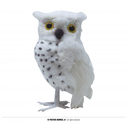    BUHO BLANCO 18 CMS