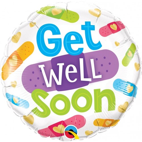 GLOBO 18" FOIL GET WELL SOON
