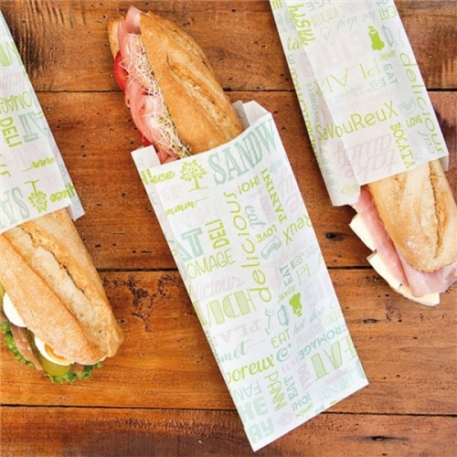 500 BOLSAS SANDWICHES PAROLE 12 4X26CM