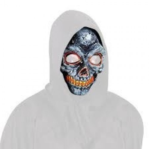 MASCARA SKULL CON LUZ
