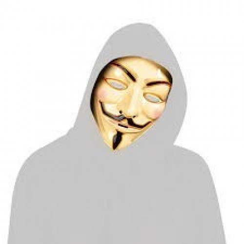 MASCARA ANONYMOUS CON LUZ