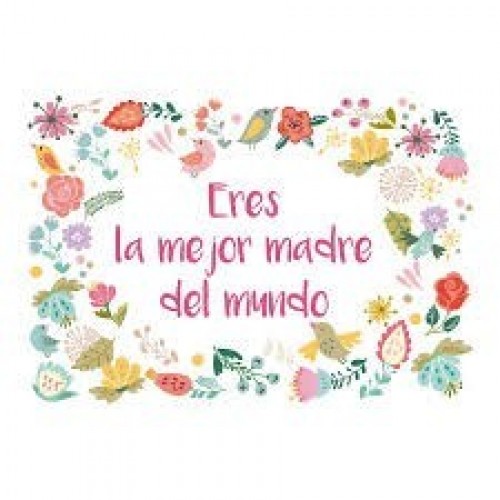 TARJETA ERES LA MEJOR MADRE DEL MUNDO(44