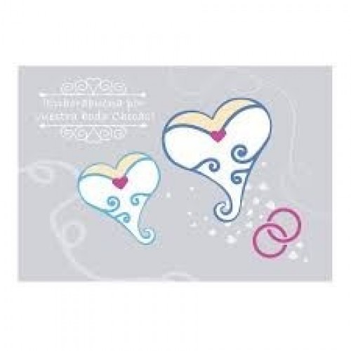 TARJETA BODA CHICAS  
