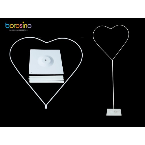 ESTRUCTURA CORAZON METALICA H220CM BASE