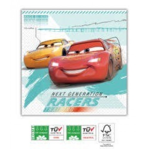  20 SERV COMPOSTABLE CARS 33CM
