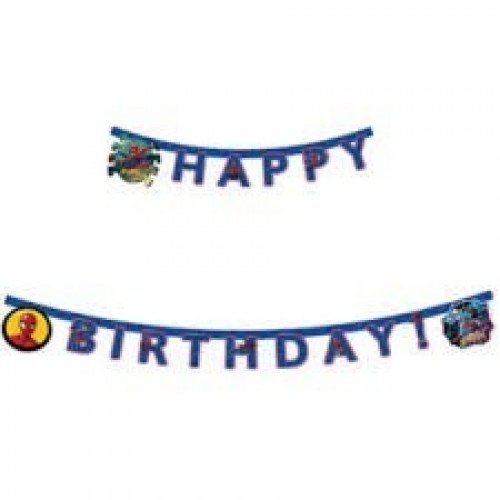 $E   HAPPY BIRTHDAY SPIDER 2MT