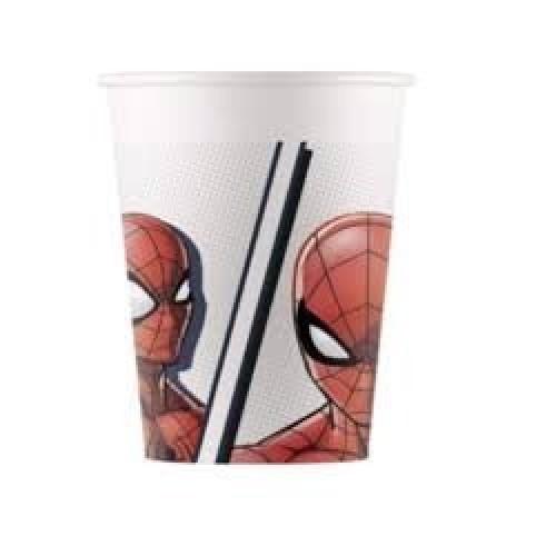$E  8 VASO COMPOSTABLE SPIDER 200ML