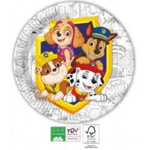 $E  8 PLATOS COMPOSTABLE PATRULL