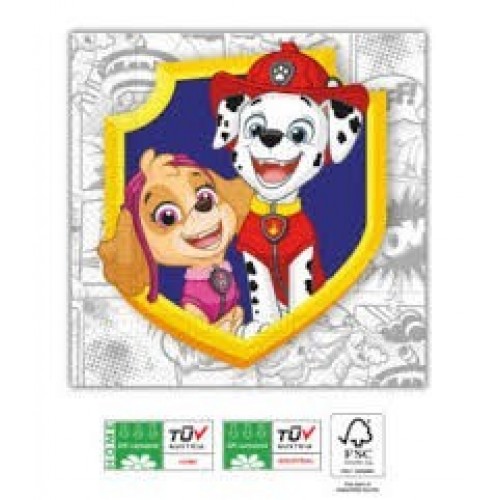  20 SERV COMPOSTABLE PATRULLA CANIN