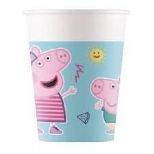 $E   8 VASO COMPOSTAB PEPPA PIG 200