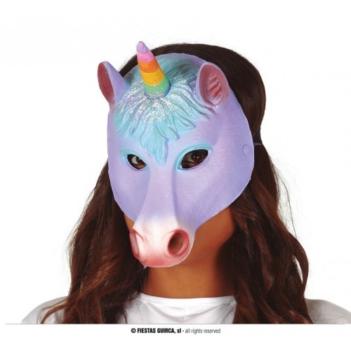 $D  MEDIA MASCARA UNICORNIO FOAM