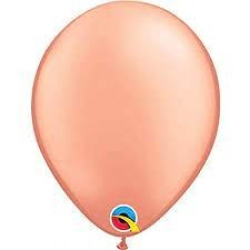   100 GLOBOS 5" LATEX ROSA ORO