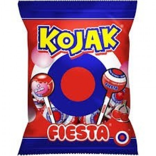 BOLSA 7 CHUPA CHUPS KOJAK CEREZA 15G