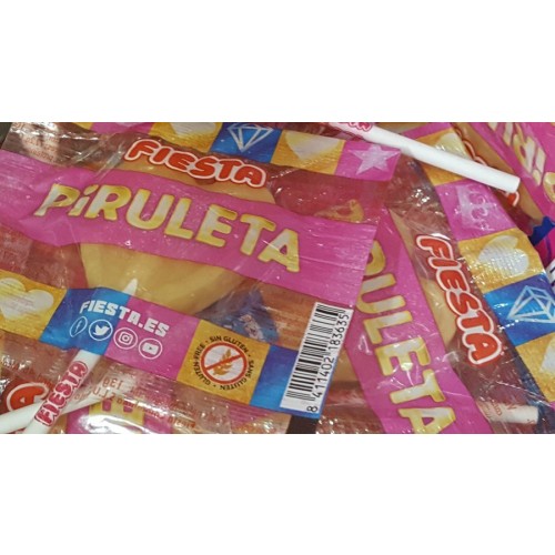 E 5 PIRULETAS CORAZON GOLD