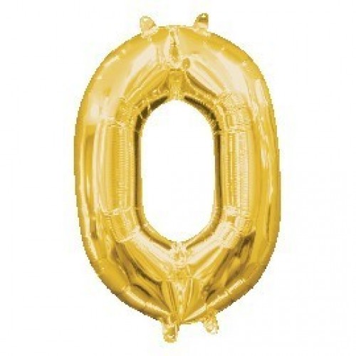   GLOBO 16" FOIL PALO FORMA N0 ORO