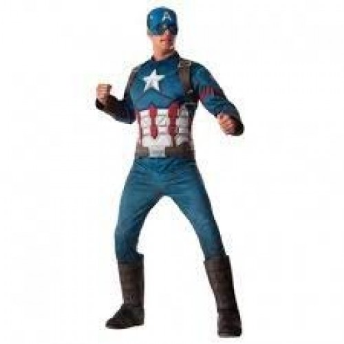 L DISFRAZ T-STD CAPITAN AMERICA DELUXE