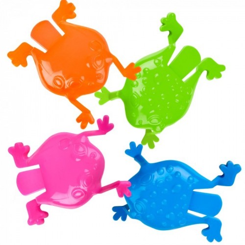 4 RANAS SALTARINAS COLORES SURTIDOS